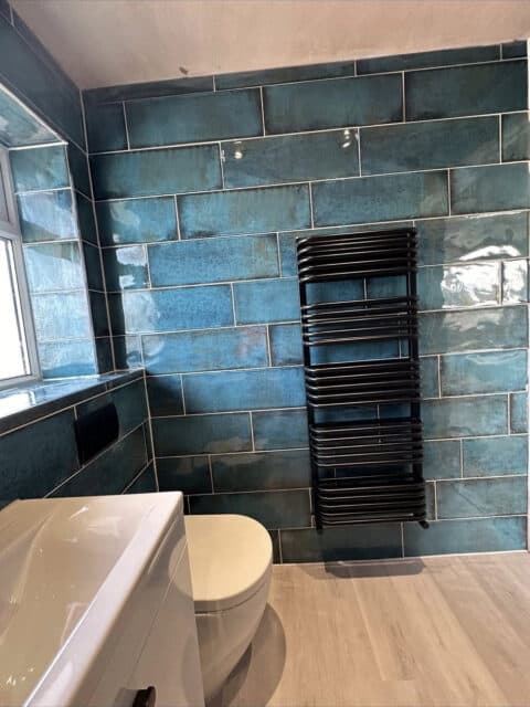 Teal Jewel Bathroom Refurb 02